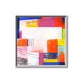 Picture of Vibrant Mosaic I _GroupedProduct_Square_Canvas_Framed_