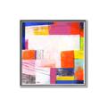 Picture of Vibrant Mosaic I _GroupedProduct_Square_Canvas_Framed_