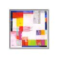 Picture of Vibrant Mosaic II _GroupedProduct_Square_Canvas_Framed_
