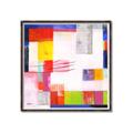 Picture of Vibrant Mosaic II _GroupedProduct_Square_Canvas_Framed_