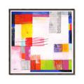 Picture of Vibrant Mosaic II _GroupedProduct_Square_Canvas_Framed_