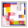 Picture of Vibrant Mosaic II _GroupedProduct_Square_Canvas_Framed_