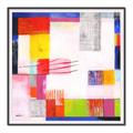 Picture of Vibrant Mosaic II _GroupedProduct_Square_Canvas_Framed_