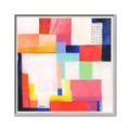 Picture of Vibrant Mosaic III _GroupedProduct_Square_Canvas_Framed_