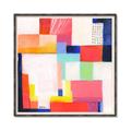 Picture of Vibrant Mosaic III _GroupedProduct_Square_Canvas_Framed_