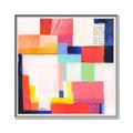 Picture of Vibrant Mosaic III _GroupedProduct_Square_Canvas_Framed_