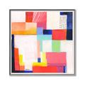 Picture of Vibrant Mosaic III _GroupedProduct_Square_Canvas_Framed_