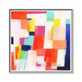 Picture of Vibrant Mosaic IV _GroupedProduct_Square_Canvas_Framed_