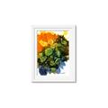 Picture of Burst of Hues I _GroupedProduct_Rectangle_Portrait_Framed_Matted_