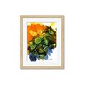 Picture of Burst of Hues I _GroupedProduct_Rectangle_Portrait_Framed_Matted_