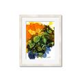 Picture of Burst of Hues I _GroupedProduct_Rectangle_Portrait_Framed_Matted_