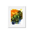 Picture of Burst of Hues I _GroupedProduct_Rectangle_Portrait_Framed_Matted_