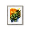 Picture of Burst of Hues I _GroupedProduct_Rectangle_Portrait_Framed_Matted_