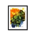 Picture of Burst of Hues I _GroupedProduct_Rectangle_Portrait_Framed_Matted_