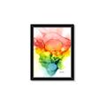 Picture of Burst of Hues II _GroupedProduct_Rectangle_Portrait_Framed_Matted_
