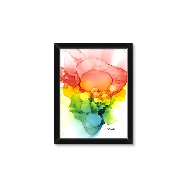Picture of Burst of Hues II _GroupedProduct_Rectangle_Portrait_Framed_Matted_
