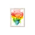 Picture of Burst of Hues II _GroupedProduct_Rectangle_Portrait_Framed_Matted_