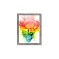 Picture of Burst of Hues II _GroupedProduct_Rectangle_Portrait_Framed_Matted_