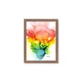 Picture of Burst of Hues II _GroupedProduct_Rectangle_Portrait_Framed_Matted_