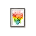 Picture of Burst of Hues II _GroupedProduct_Rectangle_Portrait_Framed_Matted_