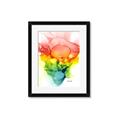 Picture of Burst of Hues II _GroupedProduct_Rectangle_Portrait_Framed_Matted_