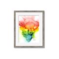 Picture of Burst of Hues II _GroupedProduct_Rectangle_Portrait_Framed_Matted_