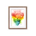 Picture of Burst of Hues II _GroupedProduct_Rectangle_Portrait_Framed_Matted_