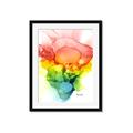 Picture of Burst of Hues II _GroupedProduct_Rectangle_Portrait_Framed_Matted_