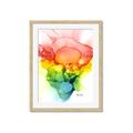 Picture of Burst of Hues II _GroupedProduct_Rectangle_Portrait_Framed_Matted_