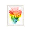 Picture of Burst of Hues II _GroupedProduct_Rectangle_Portrait_Framed_Matted_