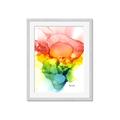 Picture of Burst of Hues II _GroupedProduct_Rectangle_Portrait_Framed_Matted_