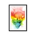 Picture of Burst of Hues II _GroupedProduct_Rectangle_Portrait_Framed_Matted_