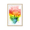 Picture of Burst of Hues II _GroupedProduct_Rectangle_Portrait_Framed_Matted_