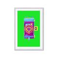 Picture of Hued Harmony III _GroupedProduct_Rectangle_Portrait_Framed_Matted_
