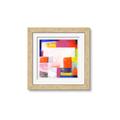 Picture of Vibrant Mosaic I _GroupedProduct_Square_Framed_Matted_