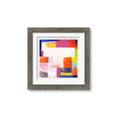 Picture of Vibrant Mosaic I _GroupedProduct_Square_Framed_Matted_