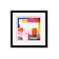 Picture of Vibrant Mosaic I _GroupedProduct_Square_Framed_Matted_