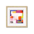 Picture of Vibrant Mosaic I _GroupedProduct_Square_Framed_Matted_
