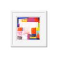 Picture of Vibrant Mosaic I _GroupedProduct_Square_Framed_Matted_