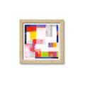 Picture of Vibrant Mosaic II _GroupedProduct_Square_Framed_Matted_