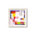 Picture of Vibrant Mosaic II _GroupedProduct_Square_Framed_Matted_