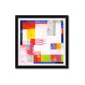 Picture of Vibrant Mosaic II _GroupedProduct_Square_Framed_Matted_