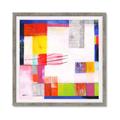Picture of Vibrant Mosaic II _GroupedProduct_Square_Framed_Matted_