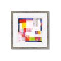 Picture of Vibrant Mosaic II _GroupedProduct_Square_Framed_Matted_