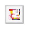 Picture of Vibrant Mosaic II _GroupedProduct_Square_Framed_Matted_
