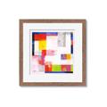 Picture of Vibrant Mosaic II _GroupedProduct_Square_Framed_Matted_
