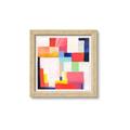 Picture of Vibrant Mosaic III _GroupedProduct_Square_Framed_Matted_