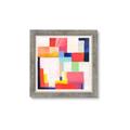 Picture of Vibrant Mosaic III _GroupedProduct_Square_Framed_Matted_