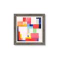 Picture of Vibrant Mosaic III _GroupedProduct_Square_Framed_Matted_