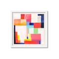 Picture of Vibrant Mosaic III _GroupedProduct_Square_Framed_Matted_